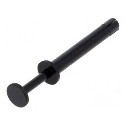 Diblu poliamidă 66 Øorif.mont 4mm negru UL94V-2 | Electronic-mag.ro | Componente Electronice