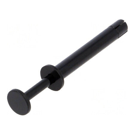 Diblu poliamidă 66 Øorif.mont 4mm negru UL94V-2 | Electronic-mag.ro | Componente Electronice