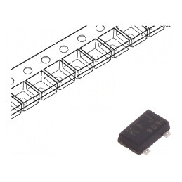 Tranzistor P-MOSFET unipolar -30V -6A 1W SOT23F ESD | Electronic-mag.ro | Componente Electronice