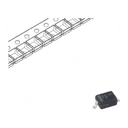 Diodă Zener 0,3W 3,3V SMD SOD323 | Electronic-mag.ro | Componente Electronice