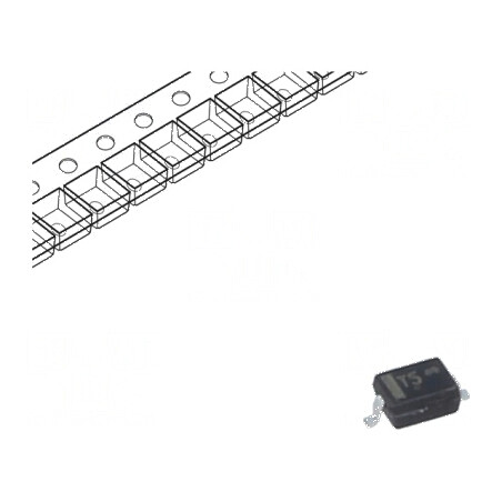 Diodă Zener 0,3W 3,3V SMD SOD323 | Electronic-mag.ro | Componente Electronice