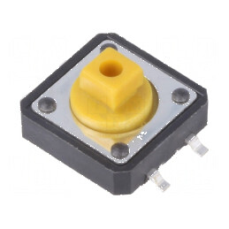 Microîntrerupător TACT SPST-NO 0,05A/12VDC SMT Poz: 2 | Electronic-mag.ro | Componente Electronice