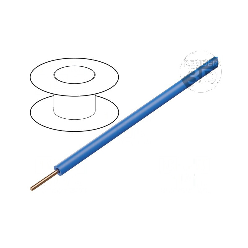 Cablu TDY sârmă PVC albastru 150V 0,5mm 500m | Electronic-mag.ro | Componente Electronice Cablu TDY sârmă PVC albastru 150V 0,5mm 500m | Electronic-mag.ro | Componente Electronice