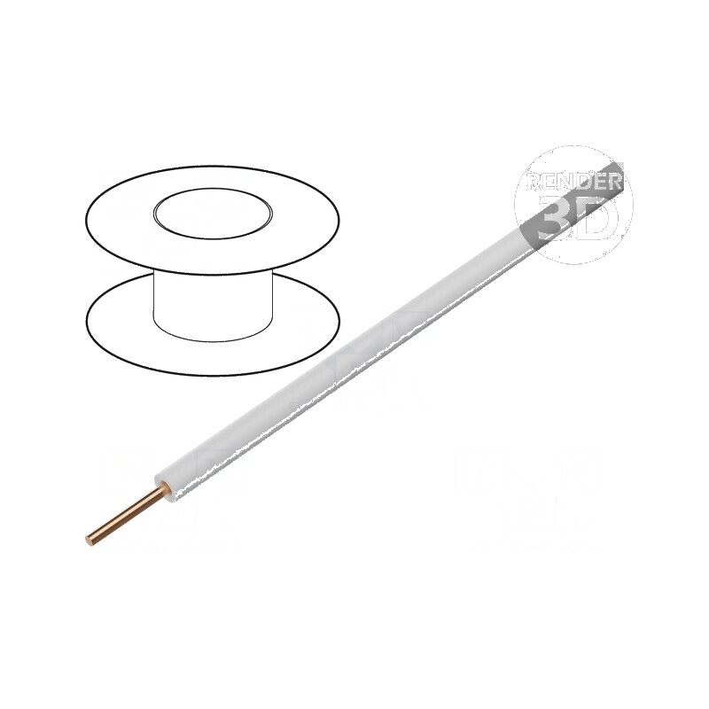 Cablu TDY sârmă PVC alb 150V 500m Øfir 0,5mm | Electronic-mag.ro | Componente Electronice Cablu TDY sârmă PVC alb 150V 500m Øfir 0,5mm | Electronic-mag.ro | Componente Electronice