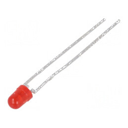 LED 3mm portocalie 1,6÷13mcd 60° convex | Electronic-mag.ro | Componente Electronice