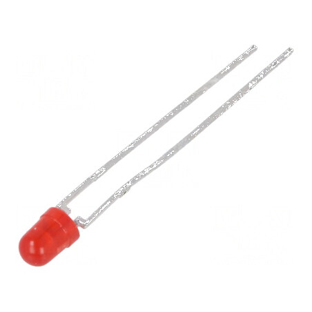 LED 3mm portocalie 1,6÷13mcd 60° convex | Electronic-mag.ro | Componente Electronice