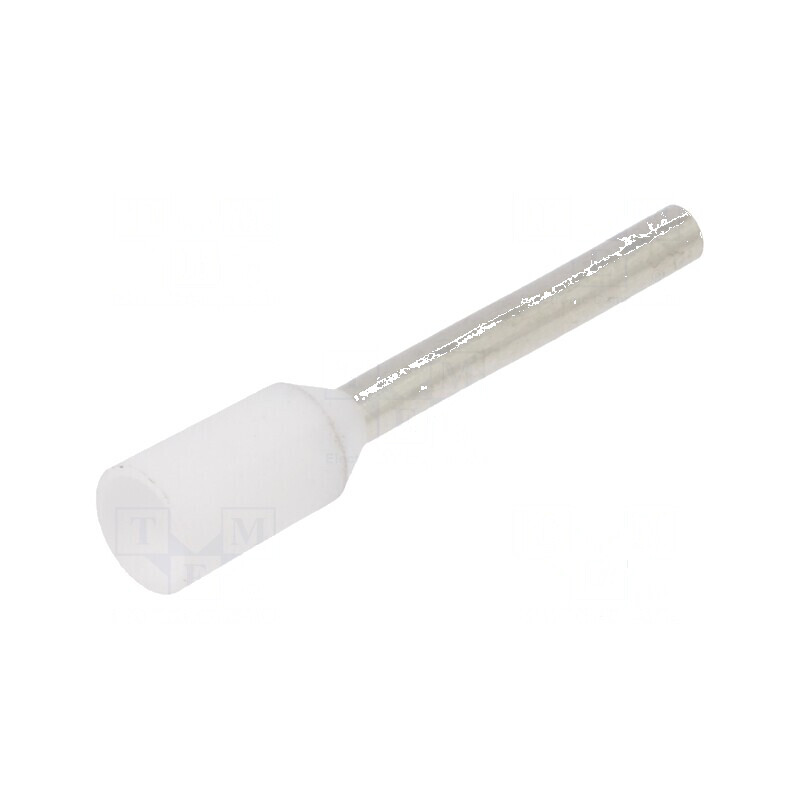 Vârf tub de capăt izolată 0,5mm² 10mm cositorit albă | Electronic-mag.ro | Componente Electronice Vârf tub de capăt izolată 0,5mm² 10mm cositorit albă | Electronic-mag.ro | Componente Electronice