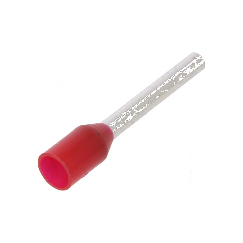 Vârf tub de capăt izolată 1mm² 12mm cositorit crimpat roșu | Electronic-mag.ro | Componente Electronice Vârf tub de capăt izolată 1mm² 12mm cositorit crimpat roșu | Electronic-mag.ro | Componente Electronice