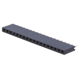 Conector şiruri pini soclu mamă 18 PIN 2,54mm THT 1x18 | Electronic-mag.ro | Componente Electronice