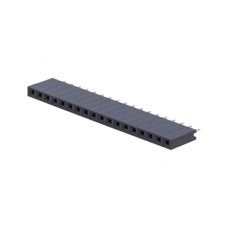 Conector şiruri pini soclu mamă 18 PIN 2,54mm THT 1x18 | Electronic-mag.ro | Componente Electronice Conector şiruri pini soclu mamă 18 PIN 2,54mm THT 1x18 | Electronic-mag.ro | Componente Electronice