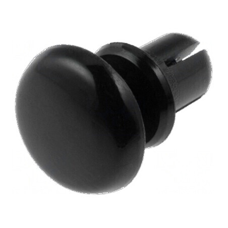 Diblu poliamidă neagră 4,5-5,5mm UL94V-2 | Electronic-mag.ro | Componente Electronice