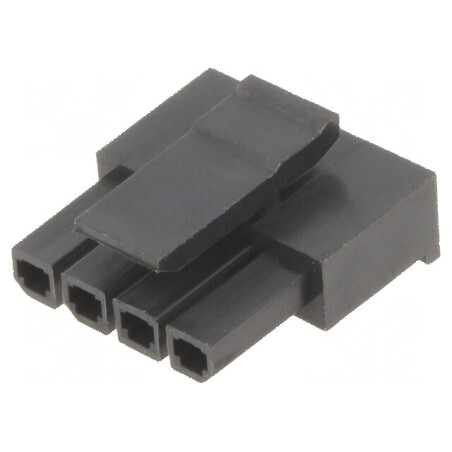 Conector cablu-placă mufă mamă Minitek Pwr 3.0 3mm PIN 4 | Electronic-mag.ro | Componente Electronice