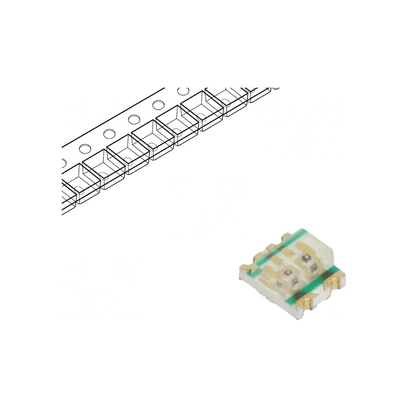 LED SMD roșie/galben-verde 1,9x1,6x0,8mm 130° 20mA 60mW | Electronic-mag.ro | Componente Electronice LED SMD roșie/galben-verde 1,9x1,6x0,8mm 130° 20mA 60mW | Electronic-mag.ro | Componente Electronice