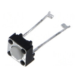 Microîntrerupător TACT SPST-NO 0,05A/24VDC THT | Electronic-mag.ro | Componente Electronice