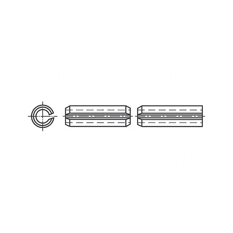Ştift cu arc din oțel inoxidabil BN 337 - Ø 3mm, L 16mm, DIN 1481 | Electronic-mag.ro | Componente Electronice Ştift cu arc din oțel inoxidabil BN 337 - Ø 3mm, L 16mm, DIN 1481 | Electronic-mag.ro | Componente Electronice