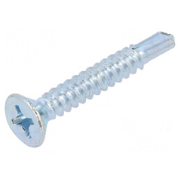Şurub metal 5,5x38 îngropat Phillips PH3 oţel călit | Electronic-mag.ro | Componente Electronice