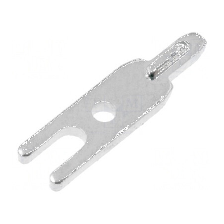Terminal plat 2,8mm 0,8mm THT cositorit bronz, lungime totală 11mm | Electronic-mag.ro | Componente Electronice
