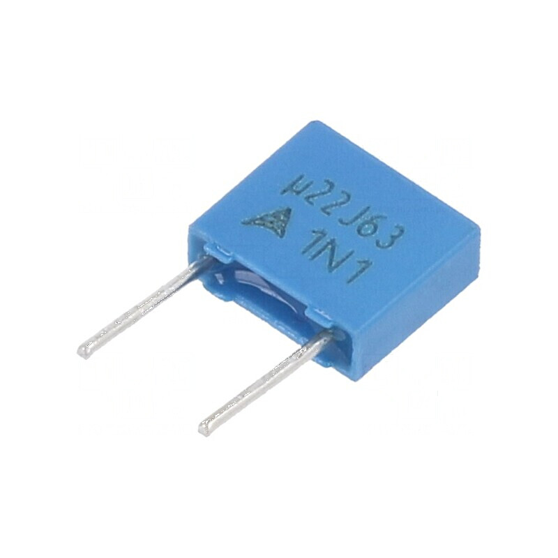 Condensator poliester 220nF 40VAC 63VDC 5mm ±5% -55÷125°C | Electronic-mag.ro | Componente Electronice
