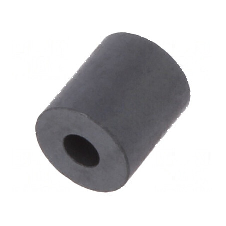 Manșon Ferită Lung 4,3mm Øint 1,5mm Øext 3,8mm Miez MnZn | Electronic-mag.ro | Componente Electronice