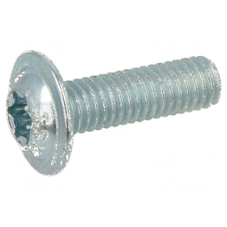 Şurub cu flanşă M6x20 Torx TX30 oţel zincat | Electronic-mag.ro | Componente Electronice
