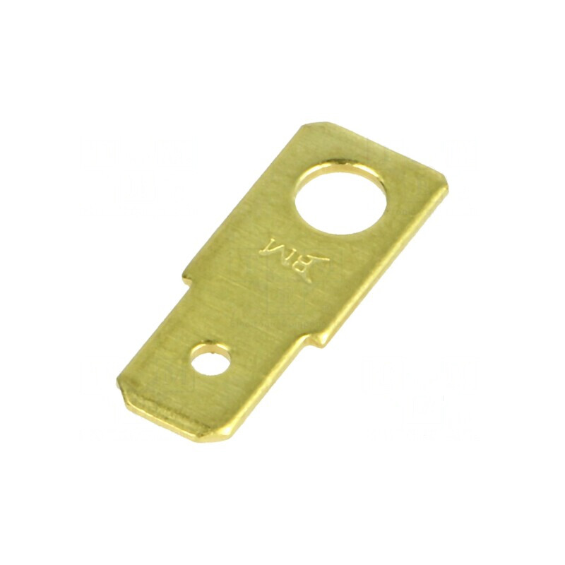 Terminal plat 6,3mm 0,8mm tată M4 neizolat alamă | Electronic-mag.ro | Componente Electronice Terminal plat 6,3mm 0,8mm tată M4 neizolat alamă | Electronic-mag.ro | Componente Electronice