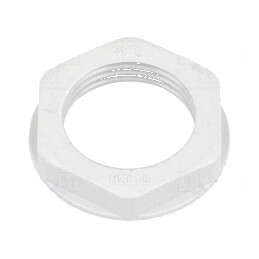 Piuliță M20 poliamidă 26mm gri pas 1,5 | Electronic-mag.ro | Componente Electronice