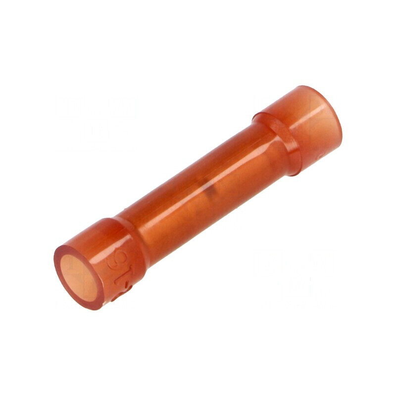 Vârf capăt îmbinat izolată cupru 0,25-1,5mm² cositorit roşie | Electronic-mag.ro | Componente Electronice