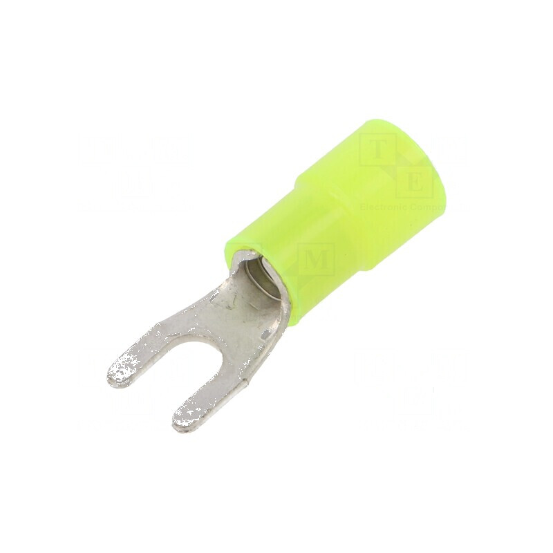 Furcă M4 Ø 4,2mm pentru cablu izolată cupru 4÷6mm² crimpată | Electronic-mag.ro | Componente Electronice Furcă M4 Ø 4,2mm pentru cablu izolată cupru 4÷6mm² crimpată | Electronic-mag.ro | Componente Electronice
