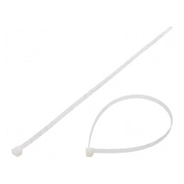 Colier de strângere poliamidă 370mm 550N natural | Electronic-mag.ro | Componente Electronice