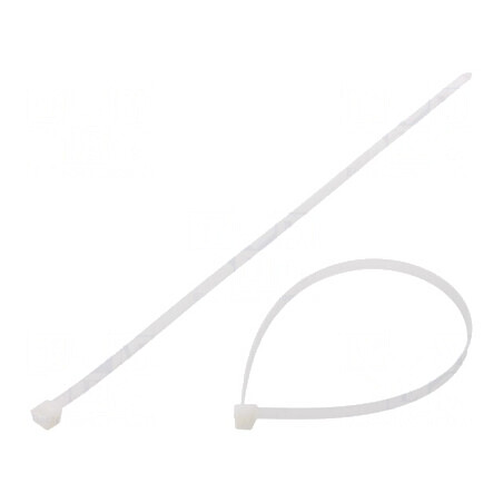 Colier de strângere poliamidă 370mm 550N natural | Electronic-mag.ro | Componente Electronice