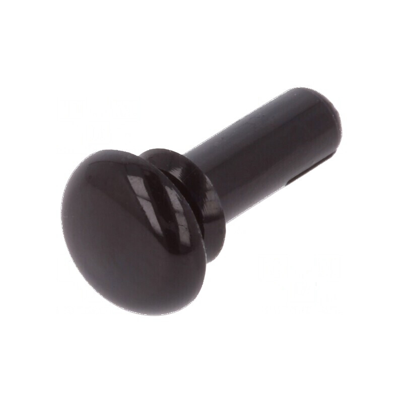 Diblu poliamidă 8mm, diametru orificiu montaj 3,1mm, negru | Electronic-mag.ro | Componente Electronice Diblu poliamidă 8mm, diametru orificiu montaj 3,1mm, negru | Electronic-mag.ro | Componente Electronice