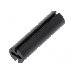 Bucșă de distanțare LED 4,8mm neagră 17mm | Electronic-mag.ro | Componente Electronice