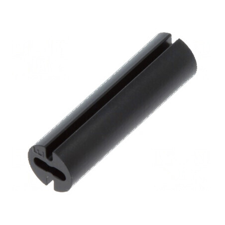 Bucșă de distanțare LED 4,8mm neagră 17mm | Electronic-mag.ro | Componente Electronice