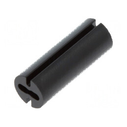 Bucșă de distanțare LED 4,8mm neagră - 3mm, 13mm | Electronic-mag.ro | Componente Electronice