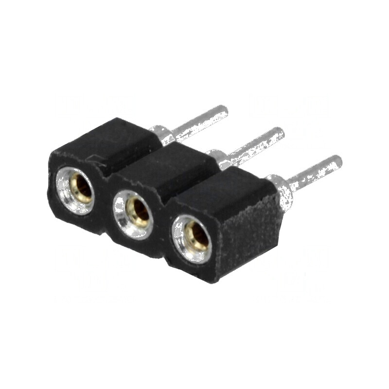 Conector şiruri pini soclu mamă 3 contacte întoarse THT | Electronic-mag.ro | Componente Electronice Conector şiruri pini soclu mamă 3 contacte întoarse THT | Electronic-mag.ro | Componente Electronice