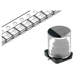 Condensator electrolitic low ESR SMD 22uF 50V Ø6,3x5,8mm | Electronic-mag.ro | Componente Electronice