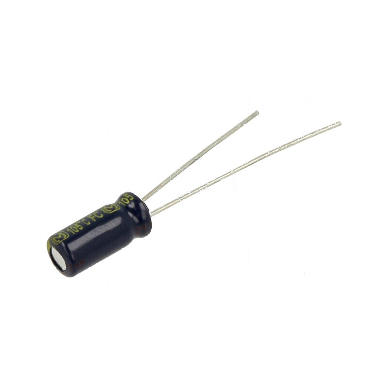 Condensator electrolitic THT 3,3uF 50VDC Ø5x11mm 2mm Raster | Electronic-mag.ro | Componente Electronice Condensator electrolitic THT 3,3uF 50VDC Ø5x11mm 2mm Raster | Electronic-mag.ro | Componente Electronice