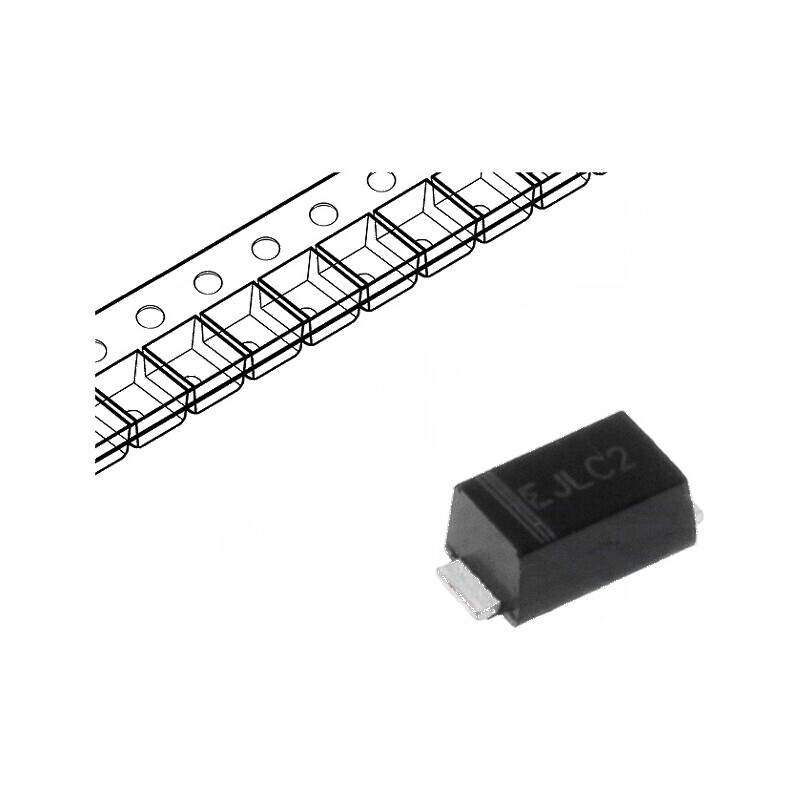 Diodă redresoare SMD 600V 1A 35ns subSMA | Electronic-mag.ro | Componente Electronice