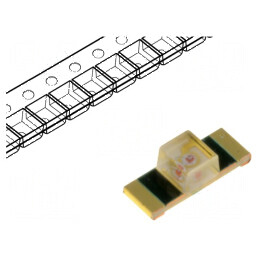 LED SMD 1305 Verde 4,5÷15mcd 3,4x1,25x1,1mm 170° 20mA 65mW | Electronic-mag.ro | Componente Electronice