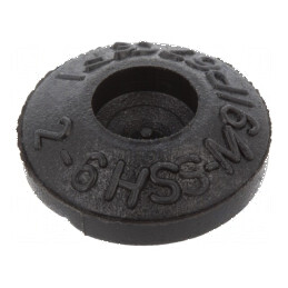 Manșon elastomer termoplastic TPE 9mm negru IP67 | Electronic-mag.ro | Componente Electronice