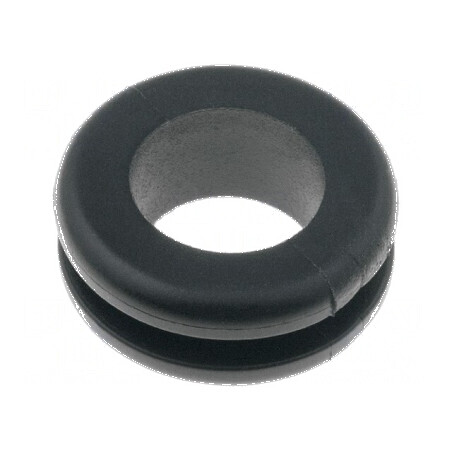 Manșon PVC negru Ø 12mm x Ø 10mm, temperatură -30÷60°C | Electronic-mag.ro | Componente Electronice