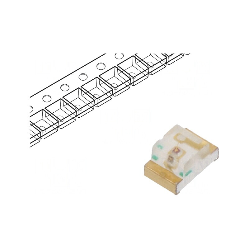 LED SMD 0805 roșie 150-250mcd 2x1,25x1,1mm 140° 20mA 75mW | Electronic-mag.ro | Componente Electronice LED SMD 0805 roșie 150-250mcd 2x1,25x1,1mm 140° 20mA 75mW | Electronic-mag.ro | Componente Electronice