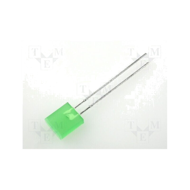 LED dreptunghiular 7x2,3mm verde 1,3÷8mcd 110° 20mA | Electronic-mag.ro | Componente Electronice LED dreptunghiular 7x2,3mm verde 1,3÷8mcd 110° 20mA | Electronic-mag.ro | Componente Electronice