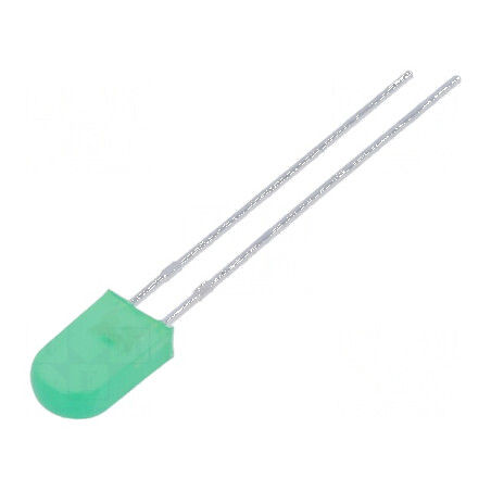 LED dreptunghiular verde 5x2,5mm 2÷8mcd 100° 20mA | Electronic-mag.ro | Componente Electronice