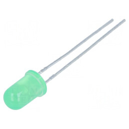LED 5mm Verde 15-30mcd 30° Convex | Electronic-mag.ro | Componente Electronice