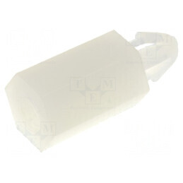 Distanţier PCB poliamidă 9mm naturală 5,5mm | Electronic-mag.ro | Componente Electronice