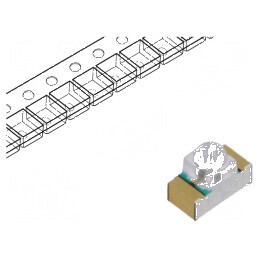 Emițător IR 3216 transparent 20° SMD 940nm 65mA 130mW | Electronic-mag.ro | Componente Electronice