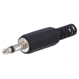 Conector Jack 3,5mm mufă tată mono cu manșon 2 drept | Electronic-mag.ro | Componente Electronice