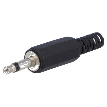 Conector Jack 3,5mm mufă tată mono cu manșon 2 drept | Electronic-mag.ro | Componente Electronice