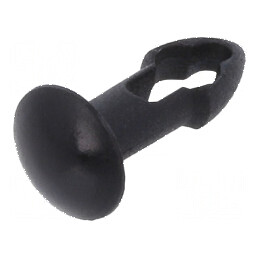 Diblu poliamidă 3,2mm x 6,4mm negru UL94V-2 | Electronic-mag.ro | Componente Electronice